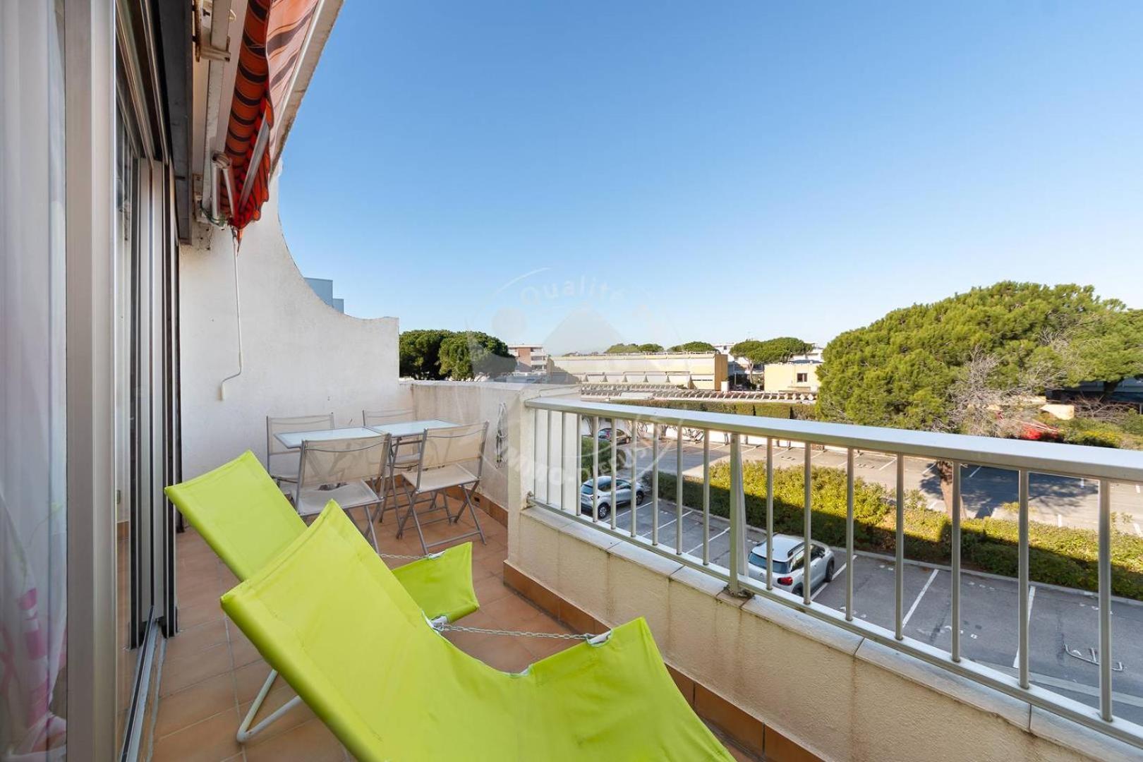 As9557 - Studio Vue Sur La Mer Avec Parking Prive Proche Centre Ville Le Grau-du-Roi Luaran gambar